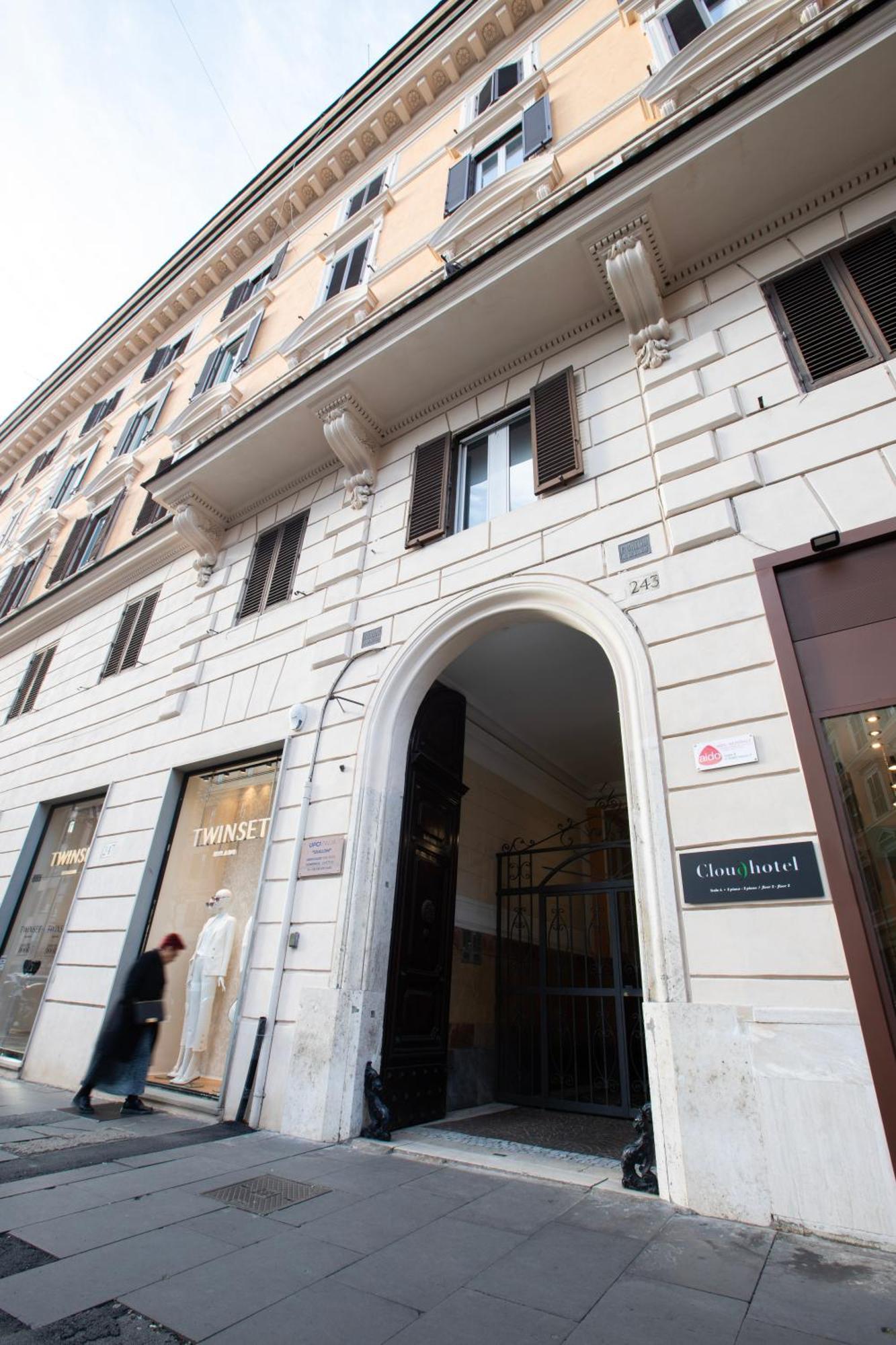 Cloud 9 Hotel Roma Exterior foto
